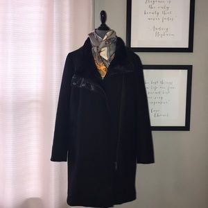 ⚜️Banana Republic Wool Moto Style Trench Coat S⚜️